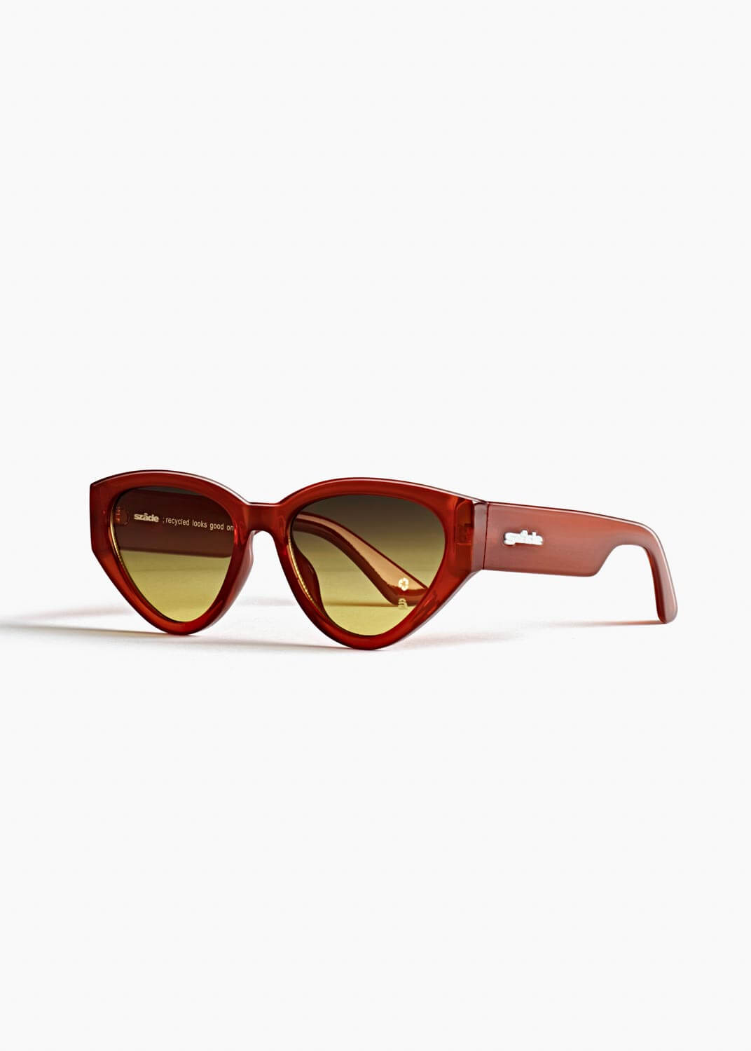 Szade RECYCLED SUNGLASSES  Szade - Kershaw in Blood Plum/Unmellow Yellow