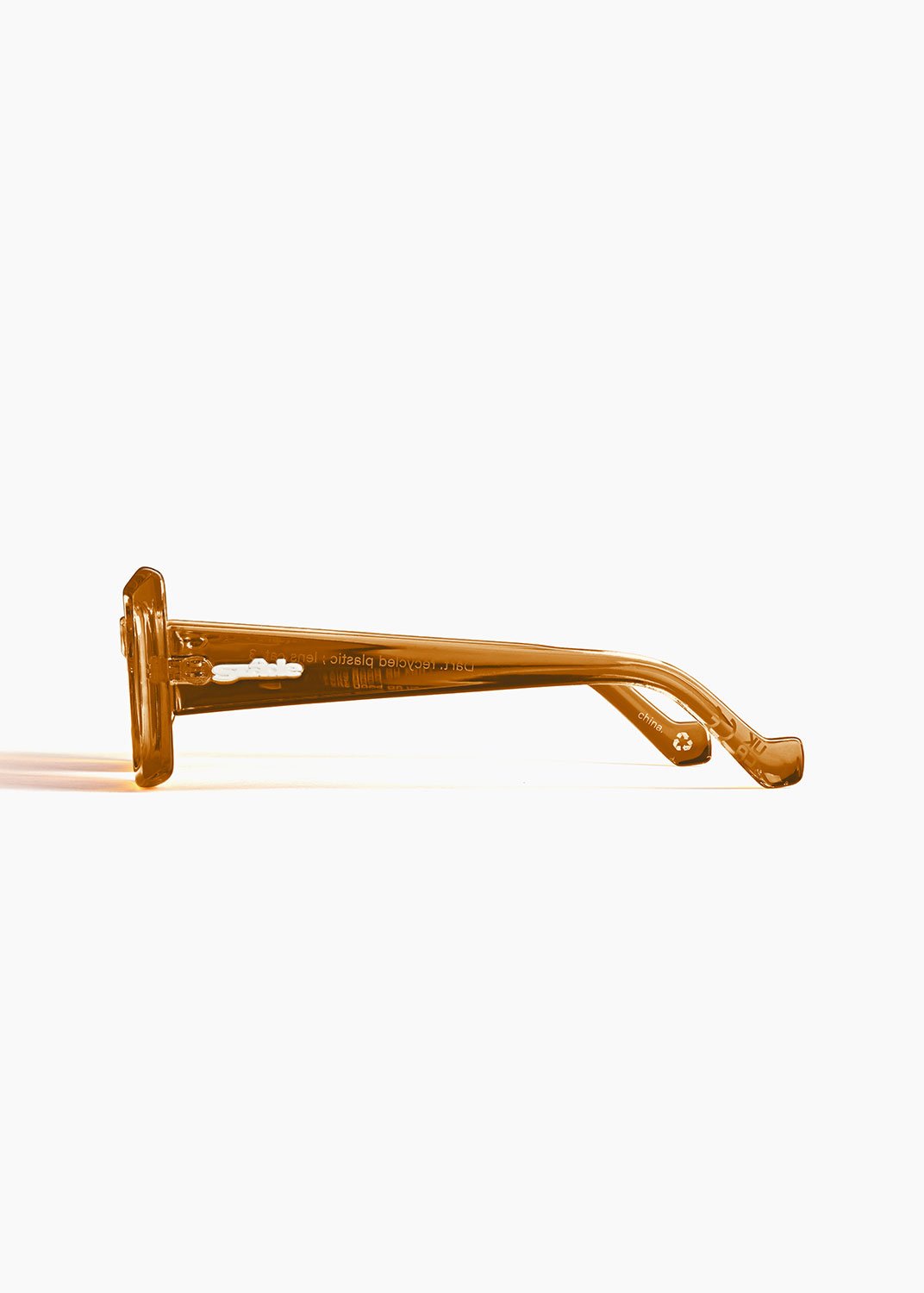 Szade RECYCLED SUNGLASSES Szade - Dart in Burnt Honey/Cherry Cola