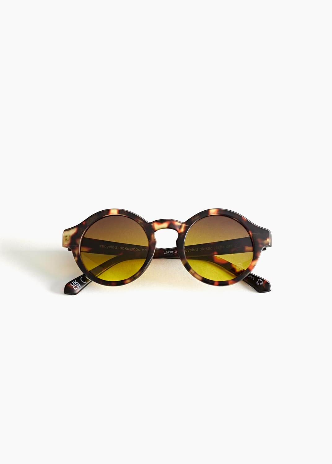 Szade RECYCLED SUNGLASSES  Szade - Lazenby in Spiced Chestnut/Unmellow Yello