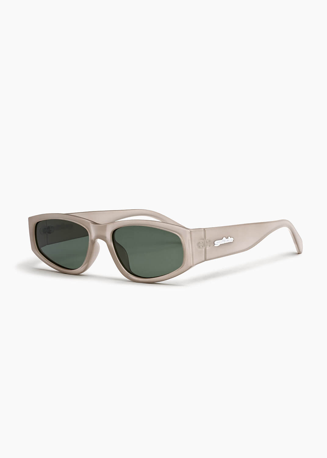 Szade RECYCLED SUNGLASSES  Szade - Melba in Iced Tungsten/Moss Polarised